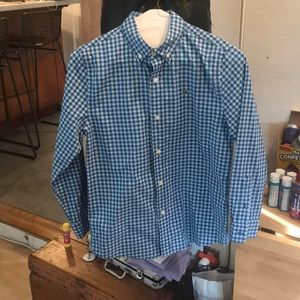 Boys vineyard vines checkered button down